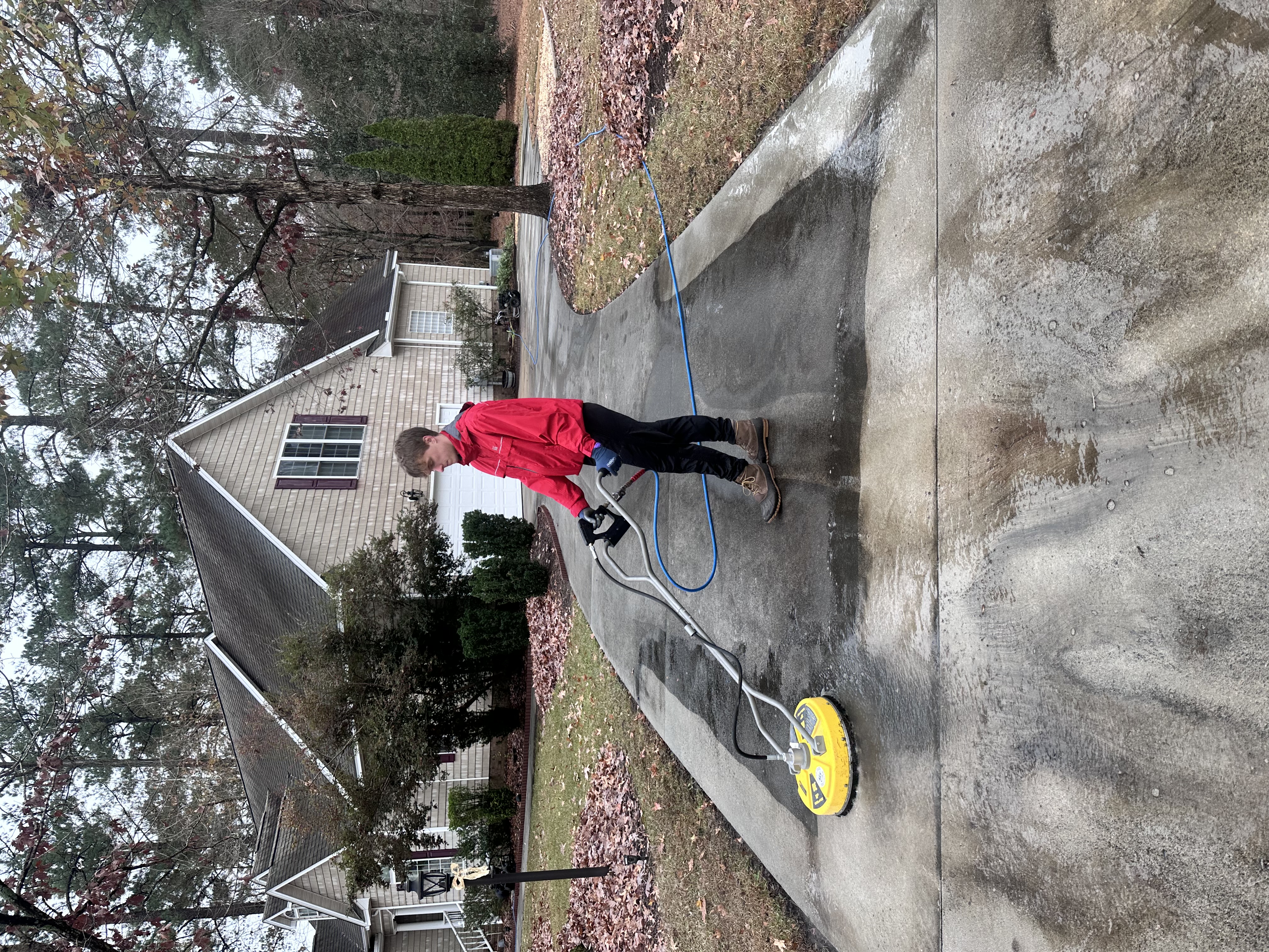 Professional pressure washing service